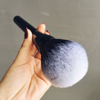 Single Wooden Handle Loose Powder Brush Pi-Mart