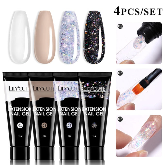 Extension Gel Set - SJB-DIAMOND ELITES