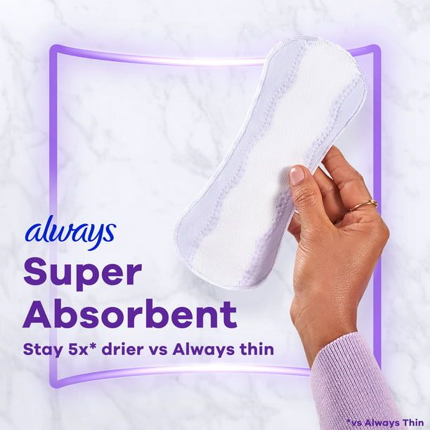Always Anti-Bunch Xtra Protection Daily Liners Long Absorbency Unscented; 92 Ct EasyOptionXY LLC