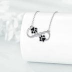 Clavicle Chain Simple Cute Dog's Paw Necklace