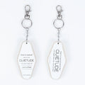 Wooden Inspirational Keychains Double Sided Engraved Motivational Messages Vertical Horizontal BandsCo Straps