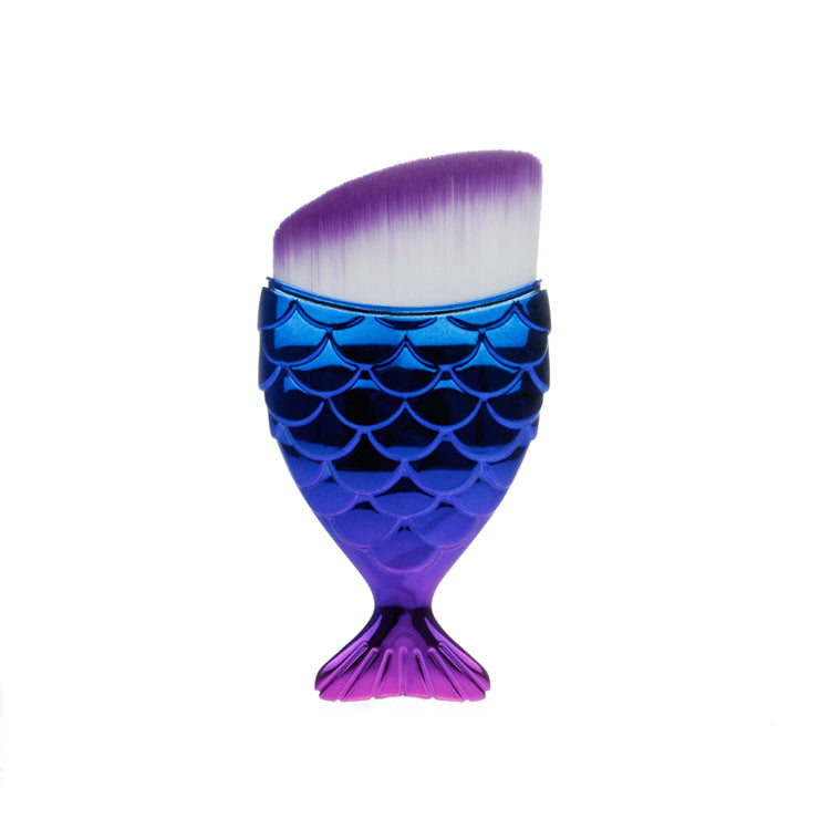 Fishtail makeup brush single Pi-Mart