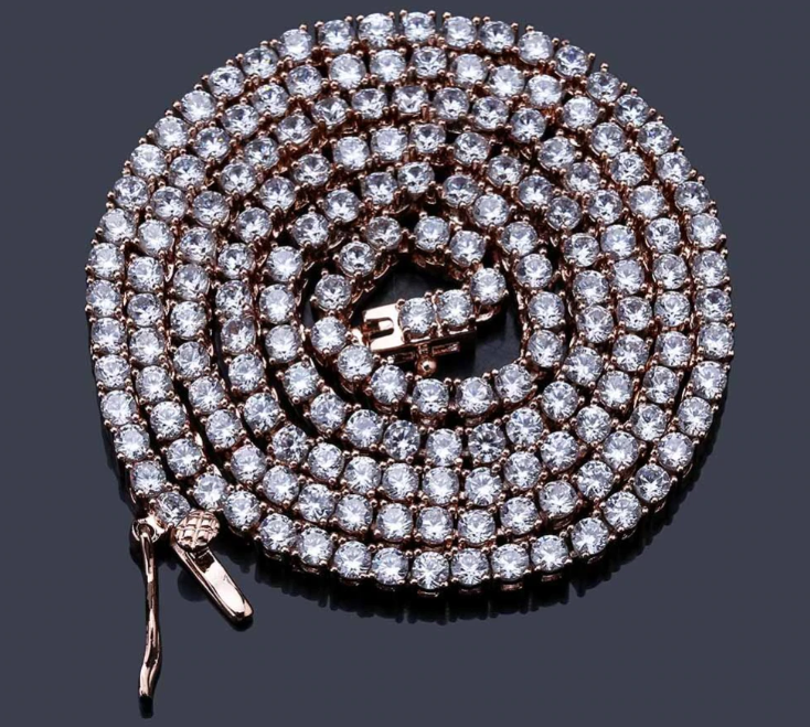 Iced Out Bling Necklace Pi-Mart