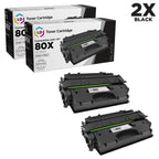 LD ? Compatible Replacements for Hewlett Packard CF280X (HP 80X) 2PK HY Black Toner Cartridges for Laserjet Pro 400 M401dn, 400 M401dne, 400 M401dw, 400 M401n & 400 M425dn