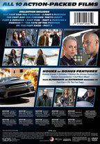 Fast & Furious 10-Movie Collection (Walmart Exclusive) (DVD)