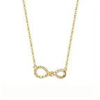 18K Gold Lock Necklace - Octagonal Gemstone Pendant - Adjustable Chain