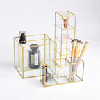Glass makeup brush storage bucket Pi-Mart