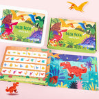 Children's Busy Book Educational Toys Repeated Paste Pi-Mart