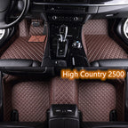 Fully Surrounded Car Leather Floor Mat Pad All Weather Protection Pi-Mart
