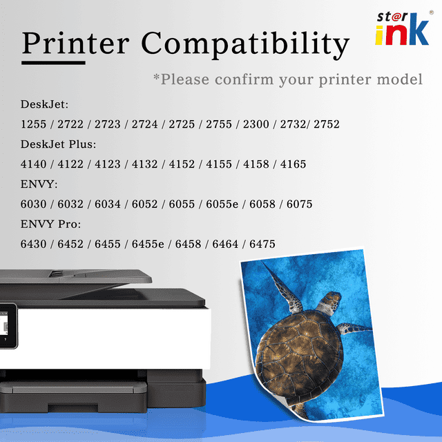 67XL 67 Ink Cartridges for HP Printer Ink 67 XL 67XL for DeskJet 2700 2700e 2755e 2755 4155e 4155 Envy 6055e 6455e 6400 6055 6075 Envy Pro 6452 6458 6475 (Black, Tri-Color)