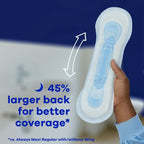 Always Maxi Overnight Pads Without Wings Unscented; Size 4 28 CT EasyOptionXY LLC