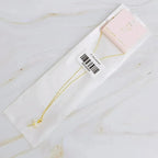 Crystal Cross Necklace – Elegant 18k Gold Plated Pendant | Timeless Style