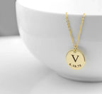 Personalized Pendant Stainless Steel Necklace