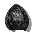 Bomber Jacket Men's Embroidered Baseball Uniform Pi-Mart