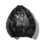 Bomber Jacket Men's Embroidered Baseball Uniform Pi-Mart