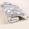 Warm Thickened Flannel Winter Blanket - Multicolor Pet Dog Sleeping Mat - Kennel Mat Lootquake LLC