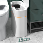 Smart Trash Can With Lid For Bedroom And Living Room Kitchen Storage Box Trash Can Induction Small Car Box Automatic Smart Dustbin Smart Trash Bin Pi-Mart