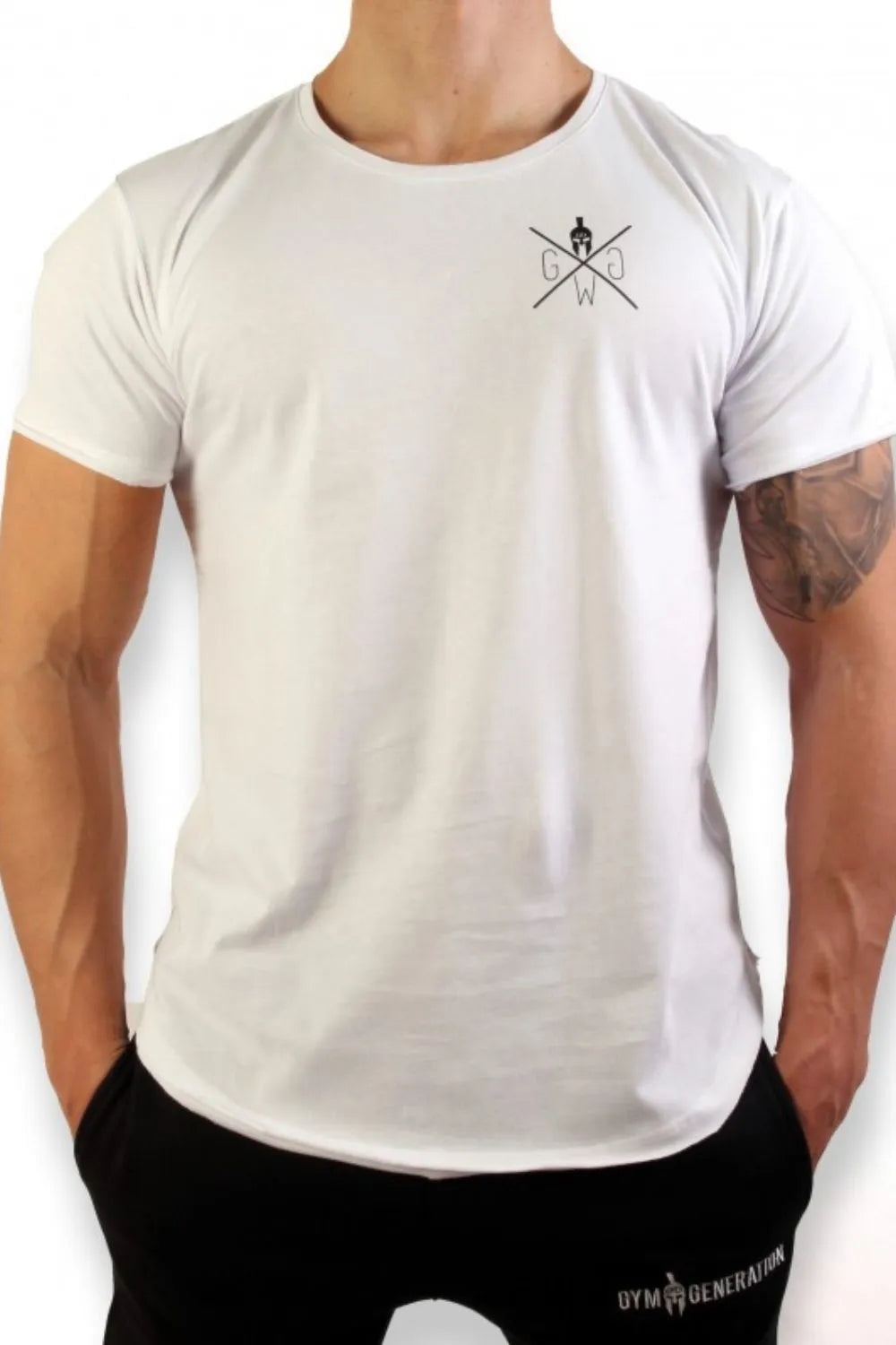 Men's Plus Size Graphic Round Neck Short Sleeve T-Shirt