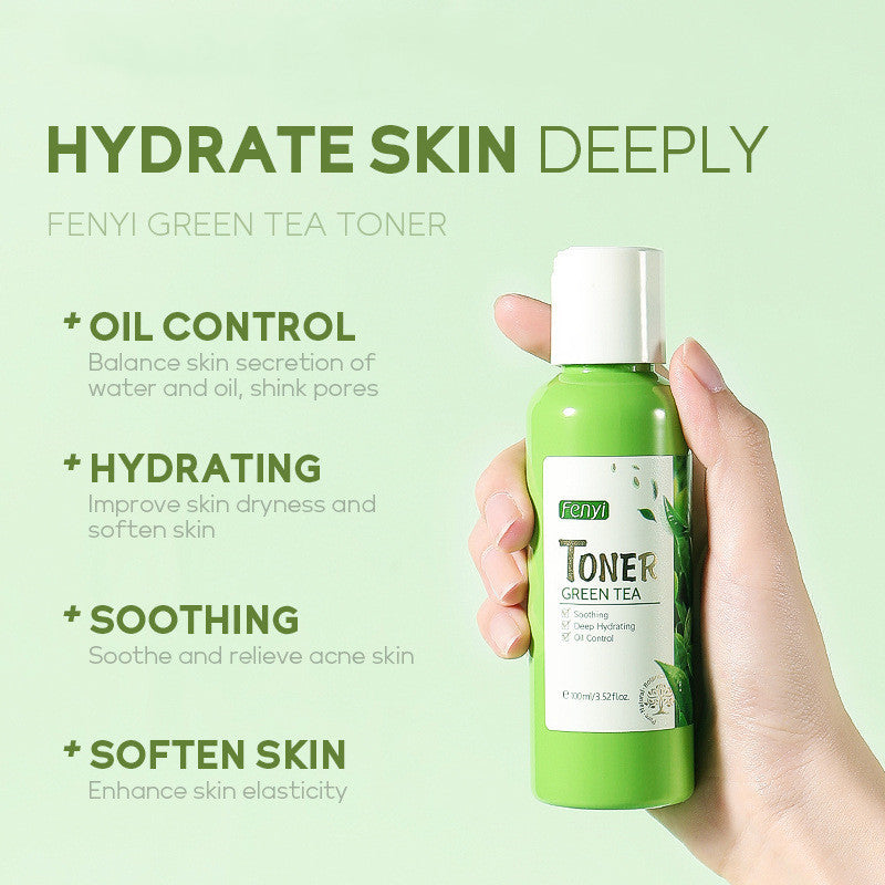 Green Tea Toner 100ml Moisturizing Lotion Skin Care Products Lootquake LLC