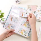 84 Photos 3 Inch Pictures Mini Birds and Flowers Portable Inserted Beautiful Polaroid Photo Albums Birthday Gift Family Scrapbook Albums Family Anniversary Gift For Couple