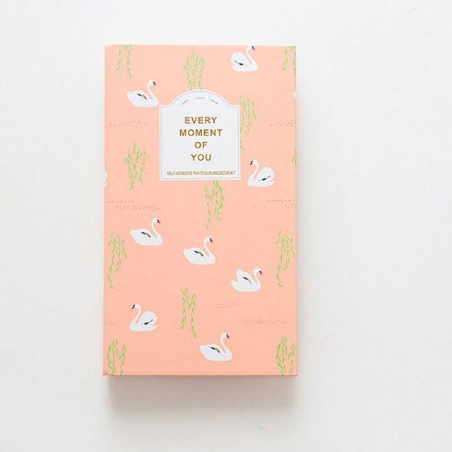 84 Pockets Mini Instant Polaroid Photo Album for 3 Inches Picture Polaroid Family Scrapbook Albums Family Anniversary Gift For Couple Stevvex