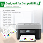 901 Ink HP 901XL Ink Cartridges Replacement For 901 HP Ink Cartridges 901 Ink Cartridge For use in HP Officejet G510a, G510g, G510n, J4524, J4540, J4550, J4580, J4624, J4660, J4680, 1 Black & 1 Color