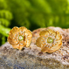 Peridot stud earrings Pi-Mart