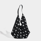 Hobo tote bag, simple digital printed canvas bag, versatile slouchy bag, shoulder bag bag - SJB-DIAMOND ELITES