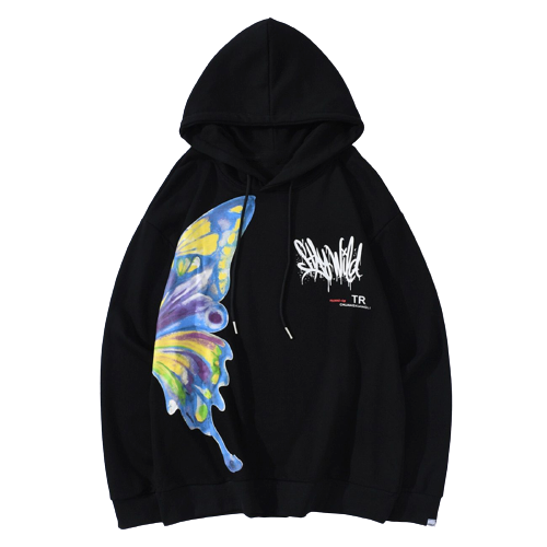 Butterfly print sweatshirt Pi-Mart