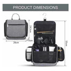 wash bag, storage bag hanging, portable cosmetic bag, wash set travel bag large capacity storage - SJB-DIAMOND ELITES
