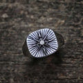 Polaris Star Signet Ring - SJB-DIAMOND ELITES