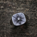 Polaris Star Signet Ring - SJB-DIAMOND ELITES
