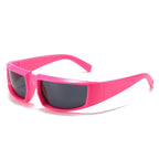 Super Texture Cool Sunglasses Futuristic Technology Punk Pi-Mart