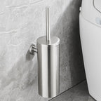Stainless Steel Floor Toilet Brush Toilet Cleaning Brush Suit Pi-Mart