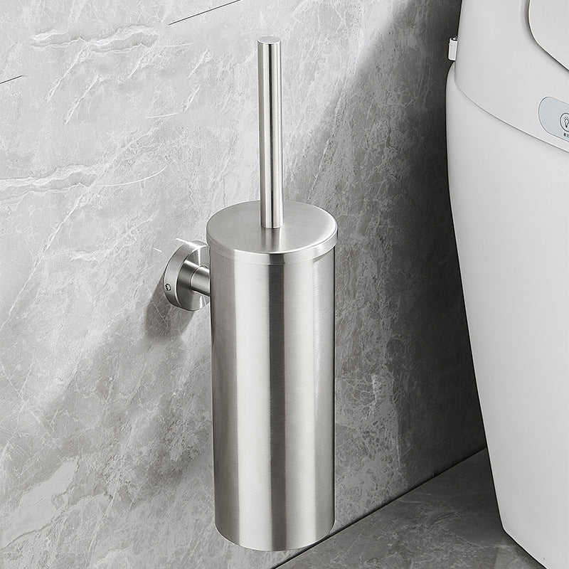 Stainless Steel Floor Toilet Brush Toilet Cleaning Brush Suit Pi-Mart