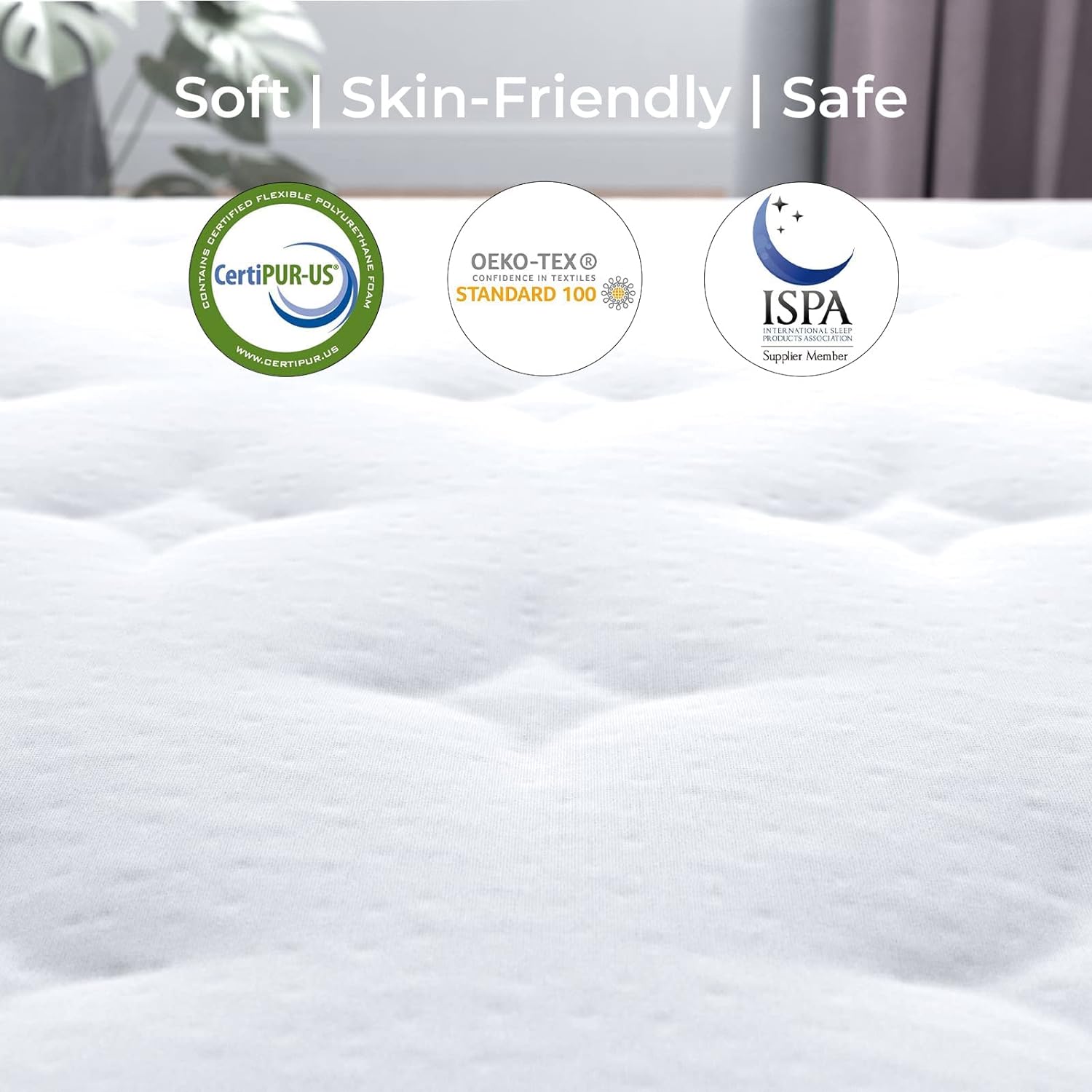 Full Mattress, 12 Inch Hybrid Full Mattress, Full Size Mattress In A Box, Plush Foam Mattress With Individually Pocketed Coils, Motion Isolation For Pressure Relief, Medium Soft Pi-Mart