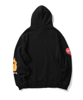 Fun letter printed sweatshirt Pi-Mart