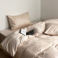 Long Velvet Jacquard Four Piece Pure Cotton Duvet Cover Pi-Mart