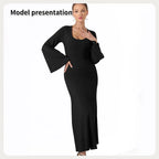 Women's Fashion Simple Solid Color Dress - SJB-DIAMOND ELITES
