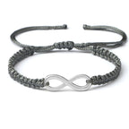 Infinity Charm Couple Bracelet Pi-Mart