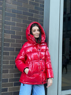 Gia Laqué Premium Down Hooded Jacket Alaska® Outerwear Company