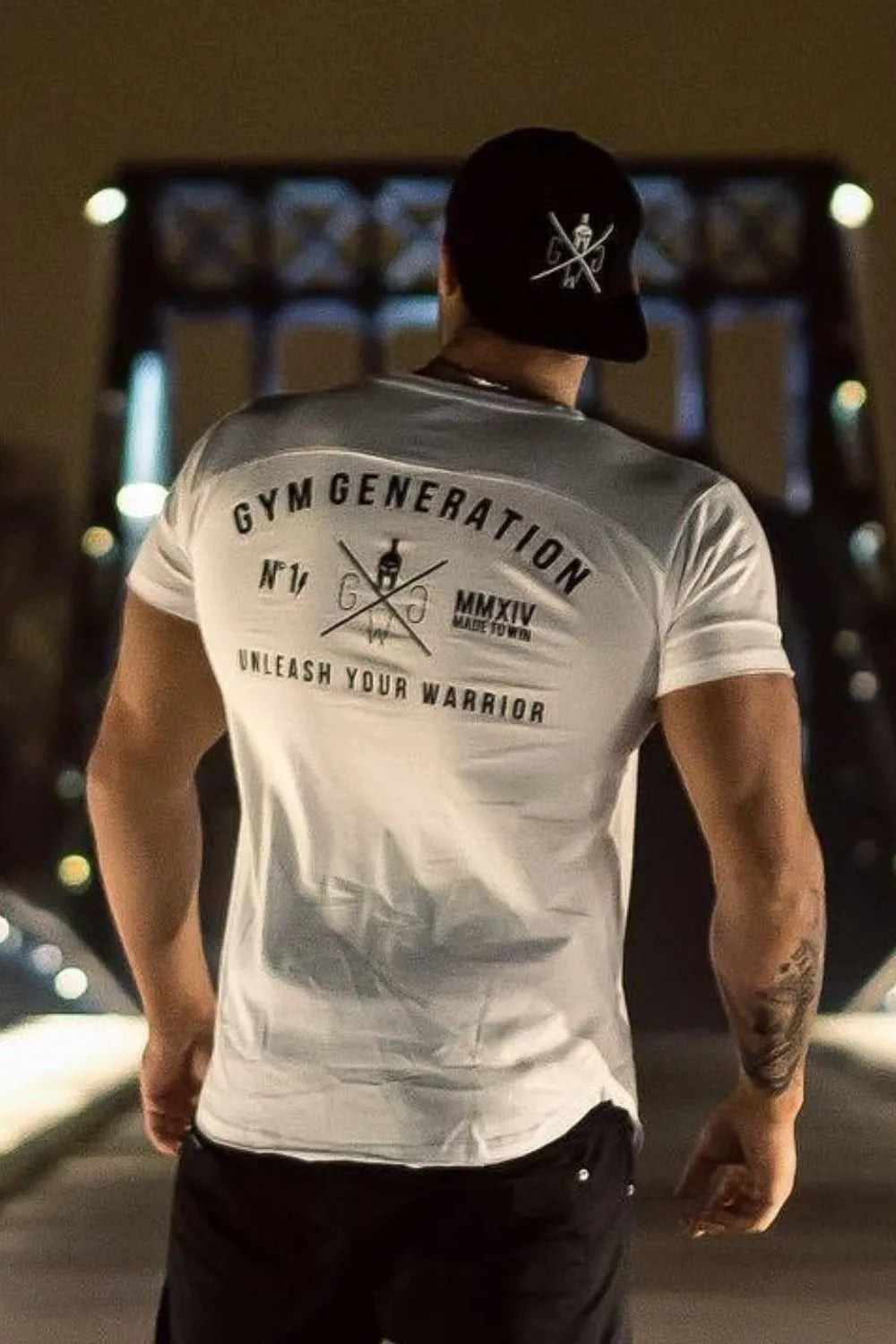 Men's Plus Size Graphic Round Neck Short Sleeve T-Shirt