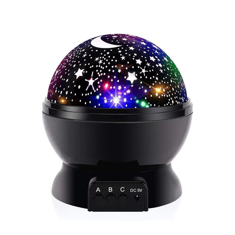 Colorful Spherical Rotating Star Projection Lamp Children's Toys Pi-Mart