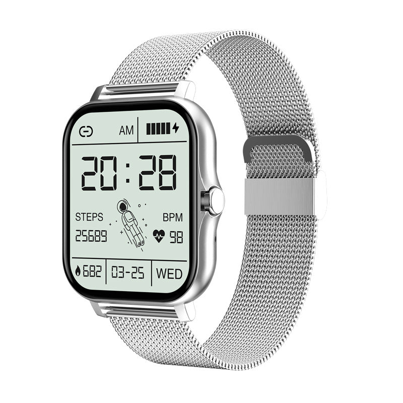 Y13 Smart Watch - 1.69'' Touchscreen Fitness Tracker with Bluetooth Calls, Heart Rate & Sleep Monitoring (Waterproof, Multi-Language) Pi-Mart