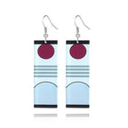 Acrylic Tanjiro Earrings Pi-Mart