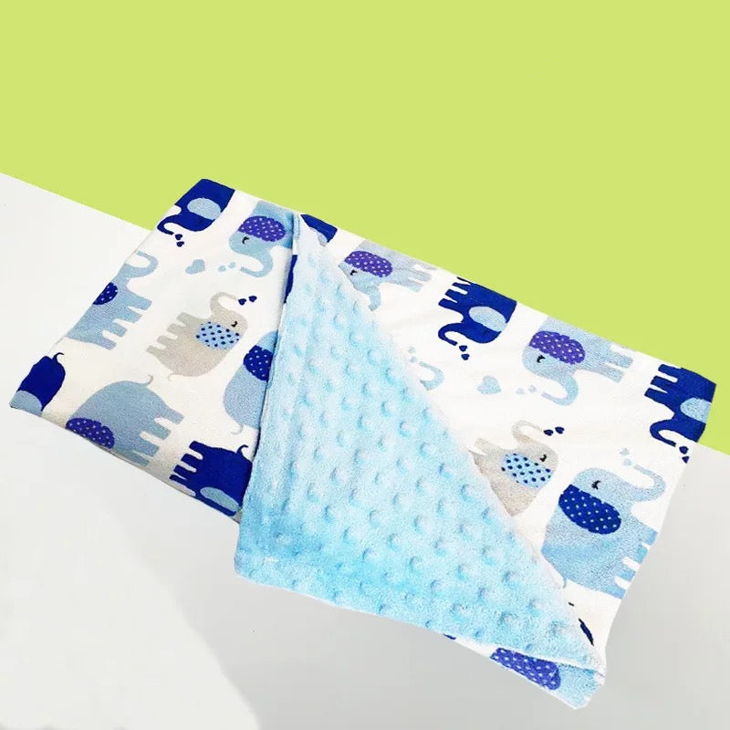 High Quality Baby Blanket Winter Flannel Fleece Flamingo Blanket Infant Swaddle Stroller Wrap For Newborn Baby Bedding Blankets Pi-Mart