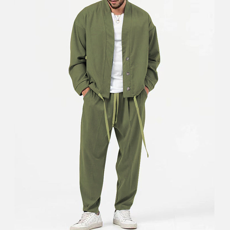 Fashion Men's Korean Style Small Business Suit Coat Lootquake LLC