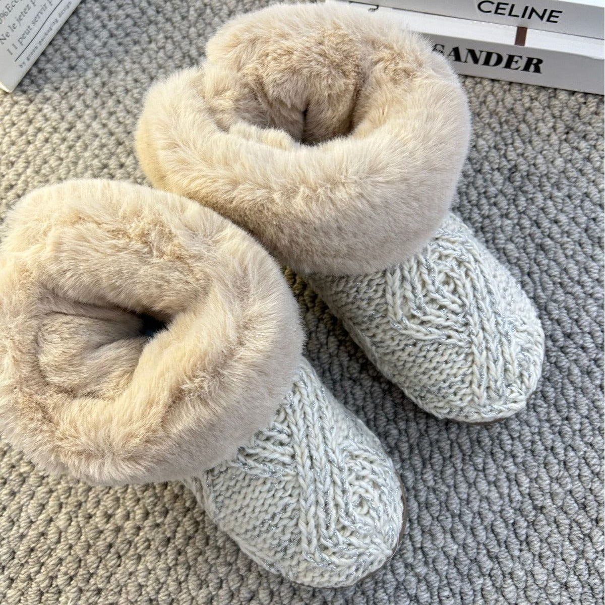 Super Thick Thermal Cotton Boots Short Tube Pi-Mart