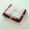 Washed Cotton Four-piece Duvet Cover Bedding Pi-Mart