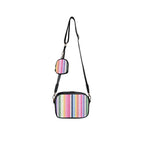 Casual versatile woven shoulder crossbody bag, small crossbody purse 2 in 1, simple portable cosmetic storage bag - SJB-DIAMOND ELITES